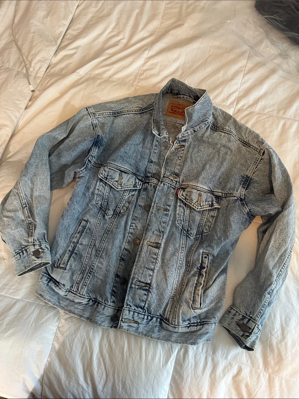 Levi's 100% cotton Light Blue Denim Jacket